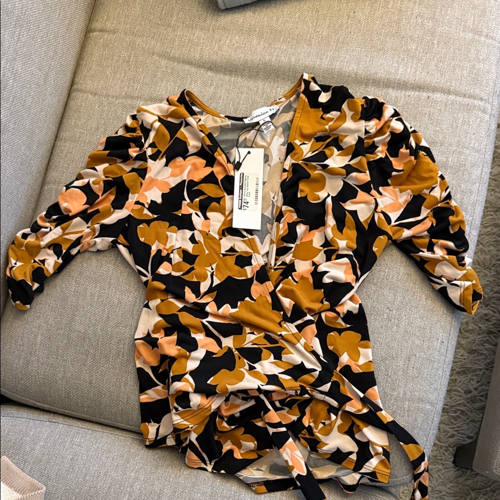 Veronica M Wrap Top